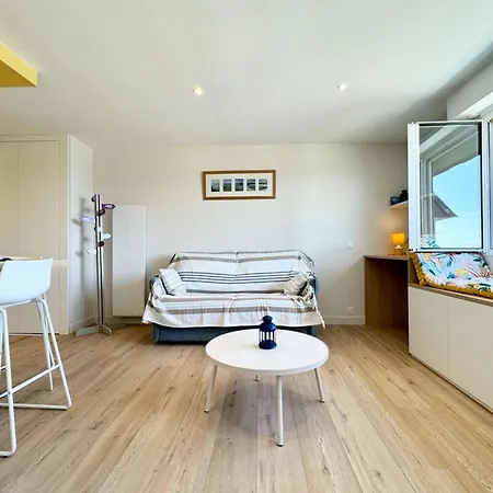 Lovely ! Superbe T2 Renove - Vue Mer 180° Ploemeur Exterior foto